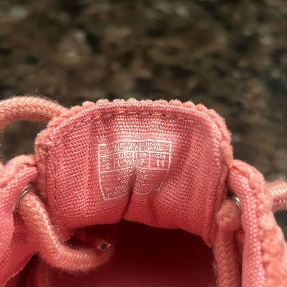 POLO RALPH LAUREN -Baby girl Keaton Ii Sneaker. NEW - Picture 4 of 4